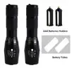 SHIPPING AVAILABLE 2 Pack Flashlights High Lumens, 5 Modes Zoomable LED Tactical Flashlight, Waterproof Handheld（4390）