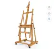 5 Sets of  VISWIN Heavy-Duty Extra Large Wood H Frame Easel, Hold Canvas to 82"-Natural（40-7）