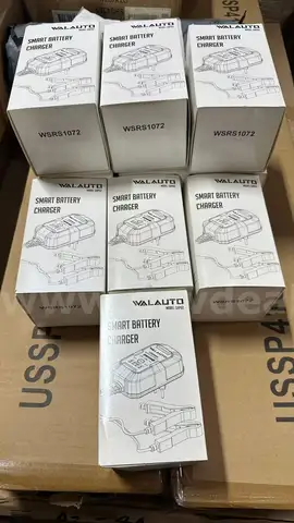 BRAND NEW Lot of 20 Walauto GAP02, Fully-Automatic Smart Battery Charger, Maintainer 1-Amp, Portable Battery (A3-4A)