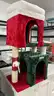 Lot of 2  Christmas Cat Tree（50-01） 14lb  18x13x7 in