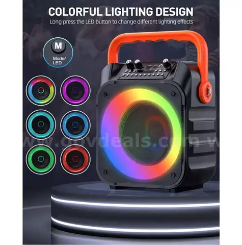 SHIPPING AVAILABLE Karaoke Machine with 2 Wireless Microphones,Portable Karaoke Machine for Adults & Kids,Karaoke(31-2)