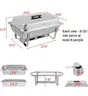 SHIPPING AVAILABLE  Chafing Dish Buffet Set, 2 Food Pans 8QT High Grade Chafing Dishes (A2-12)