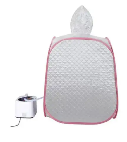 Shipping Available 1-Person Folding Half Body Gray Steam Sauna Tent Portable Steam Sauna Personal （43-03）