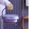SHIPPING AVAILABLE BRAND NEW Portable Folding Mini Washing Machine, Compact Design, Purple(HIH2005003)