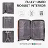 BRAND NEW Luggage Expandable 5 Piece Sets(14/18/20/24/28) PP Lightweight Spinner Suitcase With TSA Lock  - Pink