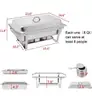 SHIPPING AVAILABLE  Chafing Dish Buffet Set, 1 Food Pan 8QT High Grade Chafing Dishes (A2-11)