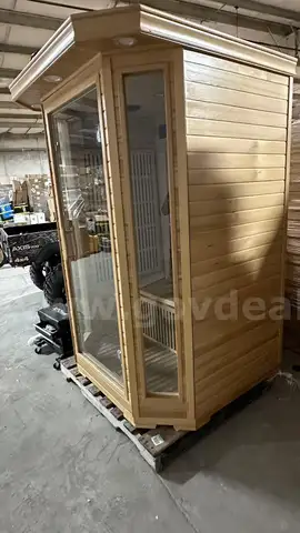 Premium Infrared Sauna – 1–2 Person Capacity | With Ionizer & Audio System