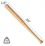Lot of 548pcs  Wood Baseball Bat Solid Beech Wood Training Bats for Beginners Lightweight Softball Bat for Baseball