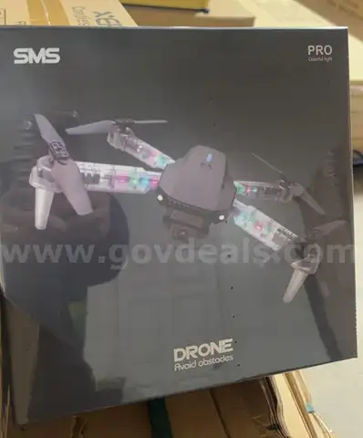 SHIPPING AVAILABLE SMS Pro Obstacle Avoidance Drone – 4K HD Foldable Quadcopter with LED Lights & Dual Cameras （31-09）