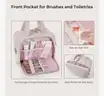 Lot of 613 Toiletry Bag a 4-in-1 Travel Organizer - Cloud-Inspired Large Capacity Travel Cosmetic Organizer (35-01)