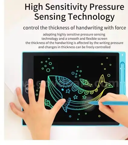 SHIPPING AVAILABLE Lot of 5 14inch Color LCD Writing Tablet for Kids - Reusable Drawing Board with Stylus(31-05)