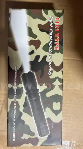 SHIPPING AVAILABLE Rechargeable High Voltage Stun Flashlight with LED Light（31-01）