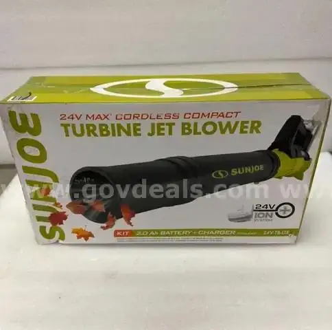 Sunjoe 24V Cordless Compact Blower