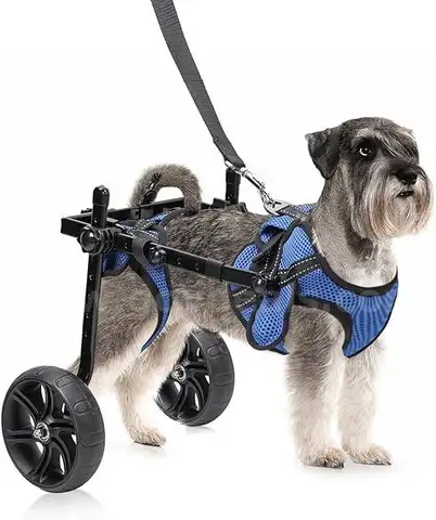 SHIPPING AVAILABLE Dog Wheelchair for Back Legs with Upgraded All-Terrain Tires & Durable Bearings, Adjustable (30-34)