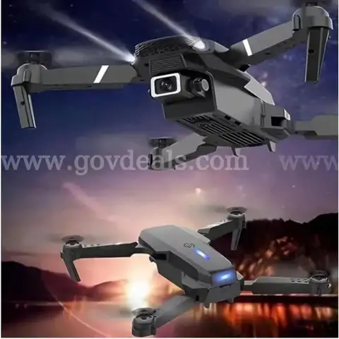 SHIPPING AVAILABLE SMS Pro Obstacle Avoidance Drone – 4K HD Foldable Quadcopter with LED Lights & Dual Cameras （31-09）