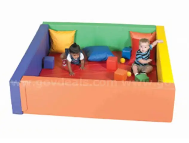 Children&#x27;s Factory Lollipop Play Yard,Kids Indoor Playground, Rainbow Play Mat A2-2A