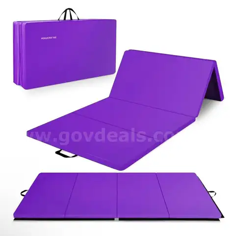 BalanceFrom Folding Gymnastics Mat  Thick Home Gym Floor Tumbling A1-3B  SHIPPING AVAILABLE