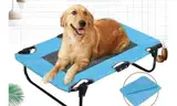 Elevated Indoor Outdoor Portable Foldable Dog Bed,Foldable Pet Bed Dog Camping Bed B1-3B