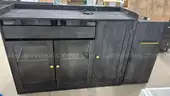 Brand New 46.5&#x201D; Modern Black Sideboard Buffet Cabinet with glass doors, 1 drawer &#x26; 3 adjustable shelves SB003