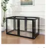 SHIPPING AVAILABLE Heavy Duty Clear Acrylic Dog Playpen, Transparent Pet Pen USPT6153 (2-11)