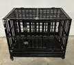 SHIPPING AVAILABLE Heavy Duty Clear Acrylic Dog Playpen, Transparent Pet Pen USPT6153 (2-11)