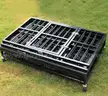 SHIPPING AVAILABLE Heavy Duty Clear Acrylic Dog Playpen, Transparent Pet Pen USPT6153 (2-11)