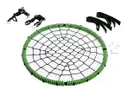 1SET- BRAND NEW 40&#x2019;&#x2019; Spider Web Tree Swing, 330lb Weight Capacity, Indoor/Outdoor Net Swing for Kids(25026)