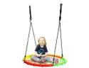3SET- BRAND NEW 40&#x2019;&#x2019; Spider Web Tree Swing, 330lb Weight Capacity, Indoor/Outdoor Net Swing for Kids(25027)