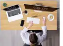 BRAND NEW Computer Desk 43.75 inch Modern Simple Sturdy Design Writing Table, Home Office Desk, Kids Study Desk 4198