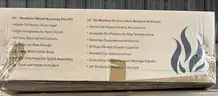 24 Inch Outdoor Wood Burning Pits, Portable Firepit, (A3-2A) - SHIPPING AVAILABLE