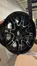 Brand New 16 pcs LEVEL 8 SLINGSHOT 17x8.5 GLOSS BLACK WITH MACHINED FACE WHEEL
