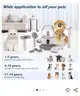 SHIPPING AVAILABLE Dog Grooming Kit with 2L Vacuum Suction 99% Pet Hair Grooming Vacuum Kit 6-in-1