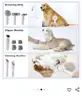 SHIPPING AVAILABLE Dog Grooming Kit with 2L Vacuum Suction 99% Pet Hair Grooming Vacuum Kit 6-in-1