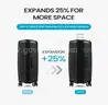 SHIPPING AVAILABLE BRAND NEW Luggage Expandable 5 Piece Sets(14/18/20/24/28) PP Lightweight With TSA Lock  - BLACK -