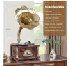 Record Players Retro,Turntable Retro Gramophone Loudspeaker Record Player（B1-008）