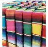 SHIPPING AVAILABLE Lot of 20 Mexican Table Runner 14x108 Inches &#x2013; Rainbow Striped Table Runner (A2-3)