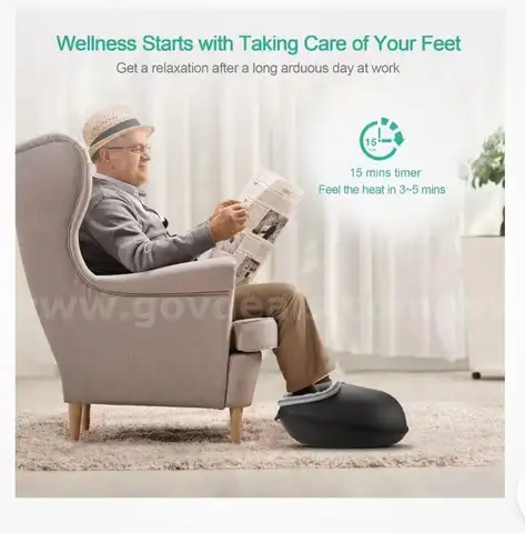 SHIPPING AVAILABLE  Medcursor Foot Massager Machine with Heat  Deep Kneading Therapy  MDFM400&#xFF08;11-09&#xFF09;