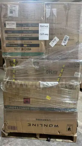 Mixed Pallet &#x2013;  General Merchandise/ Small Appliances /Household Goods (0819-006&#xFF09;