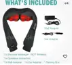 SHIPPING AVAILABLE DAILYLIFE Shiatsu Neck and Back Massager with Heat, Electric Deep Kneading Massa&#xFF08;11-08&#xFF09;