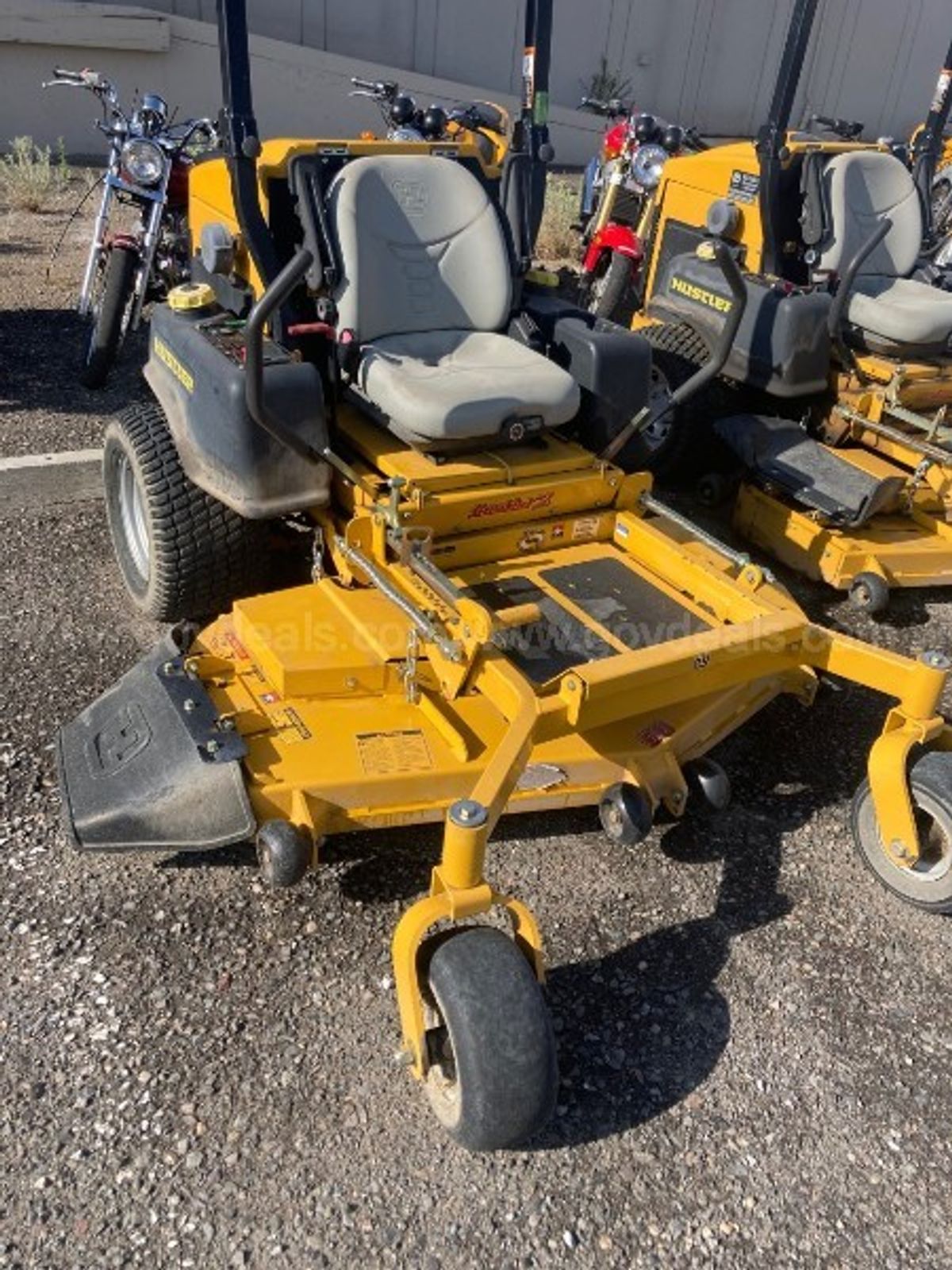 hustler 60 inch sitdown mower | GovDeals