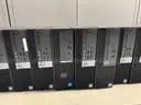 Lot of used Dell desktops