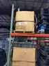 Lot of warehouse shelving