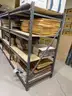 Lot of warehouse shelving