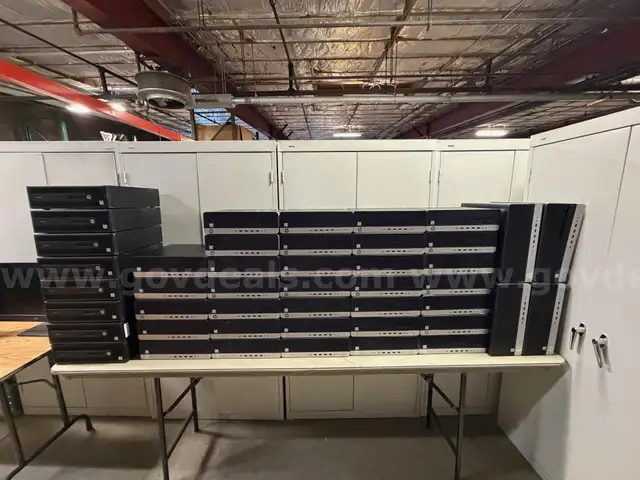 Lot of used HP Desktops