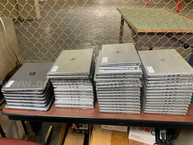Lot of HP Laptops