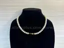 Pearl Necklace (Marked: 14k VVV)
