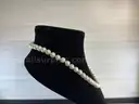 Pearl Necklace (Marked: 14k VVV)