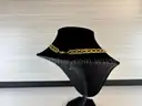 Herringbone Braided Necklace  (Marked: ITALY 14k)