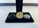 Vintage Collector&#x2019;s Box &#x2013; Gold, Sterling Silver, Coins, Medals &#x26; Masonic Collectibles