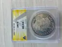 1887 MS 63 Morgan Silver Dollar